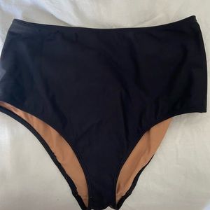 Nu swim high rise bottoms size large